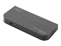 DIGITUS DS-55129 - Sändare och mottagare - video/ljud/infraröd/USB/seriell/nätverksförlängare - RS-232, USB 2.0, HDMI - upp till 100 m