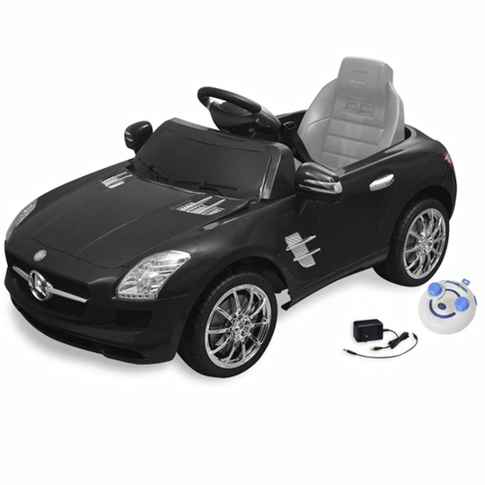 VidaXl Elbil För Barn Mercedes Benz Sls Amg Med Fjärrkontroll Svart 6 V