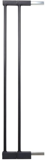 BabyDan Förlängning Säkerhetsgrind Extend-A-Gate 7cm 2-p, Svart