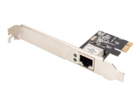 DIGITUS - Nätverkskort - PCIe lågprofil - Gigabit Ethernet x 1