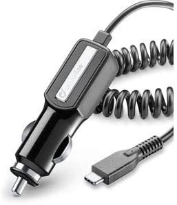 Cellularline Billaddare 12V-24 för USB-C 2A, Svart
