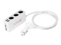 Technaxx TE11 - Strömadapter för bil - 120 Watt - 2.4 A (USB, cigarettändare)