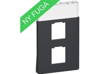 LK FUGA kåpa för Datauttag för RJ45 Krone-LSA UTP, 112 modul, koksgrått