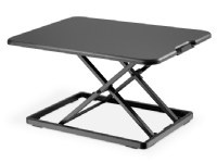 Digitus DA-90445, Notebook stativ, Sort, Aluminium, MDF, Plast, Stål, 8 kg, 4,5 - 40,5 mm, 670 mm