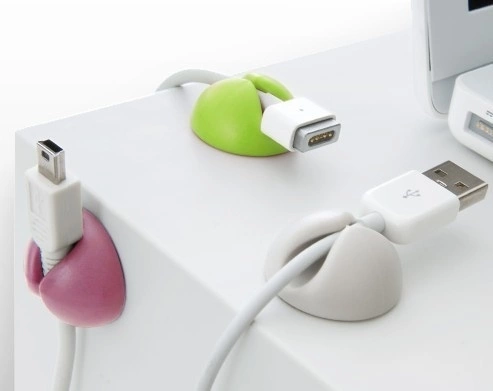 Kabelhållare-Kabelclips Mini, 6-pack