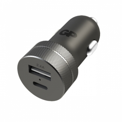Billaddare, 12V DC, USB / USB-C GP
