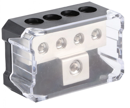 Distributionsblock 1x10,5mm till 4x7mm
