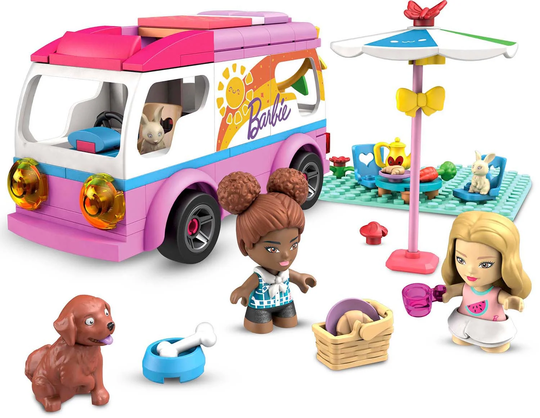 MegaConstrux Barbie Adventure Dreamcamper Bil
