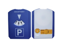 HP Autozubehör 19944 Parkeringsskiva 15 mm x 11 cm med skrapa för tvätt, med profildjupmätare, med myntbox, med isskrapa, med 2 chips för kundvagnen
