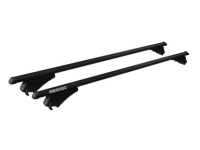 Menabo Flush/Raised Rails Roofbar Tiger Blk