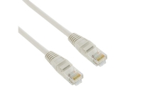 4World patch cord RJ45, molded jacket, cat.5e UTP, 0.5 m, gray (06559)
