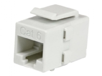 StarTech.com Vit Cat 6 RJ45-nätverkskopplare med Keystone-kontakt – F/F - Kopplingsdon för nätverk - RJ-45 (hona) till RJ-45 (hona) - CAT 6 - vit