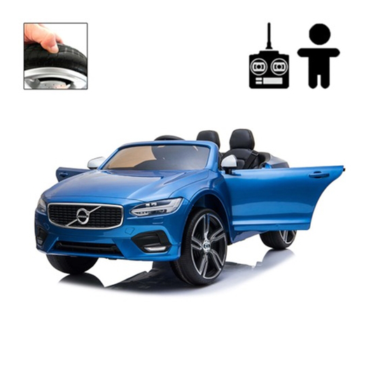 Rull Elbil - Volvo S90 R-design 12V - Bursting blue