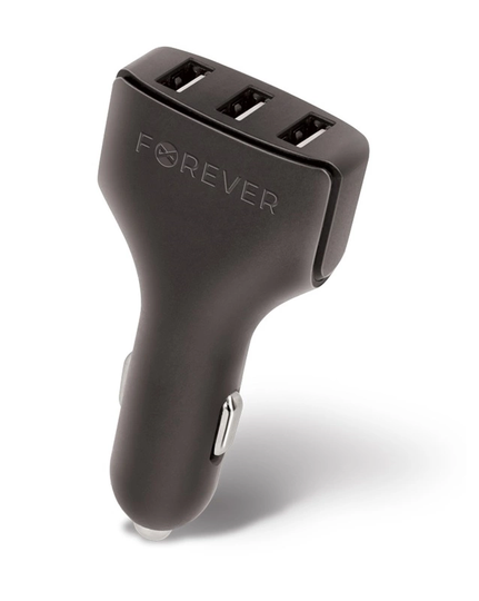 Forever Billaddare 3x USB - CC-05 4.8A