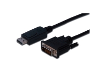 Adapter Displayport til DVI, 3 m