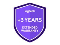 Logitech Extended Warranty - Utökat serviceavtal - ersättningsprodukt eller reparation - 3 år (från ursprungligt inköpsdatum av utrustningen) - måste köpas inom 30 dagar från produktköp - B2B - för Rally Bar