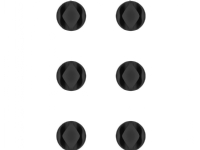 Goobay 70362, Kabelhållare, bord/vägg, svart