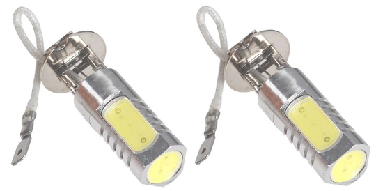 Dimljuslampor High Power 6W, Sockel H3, 2-Pack