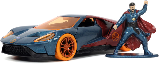Marvel Doctor Strange Ford GT Bil & Figur 1:32
