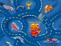Disney Biler børne tæppe 133x95