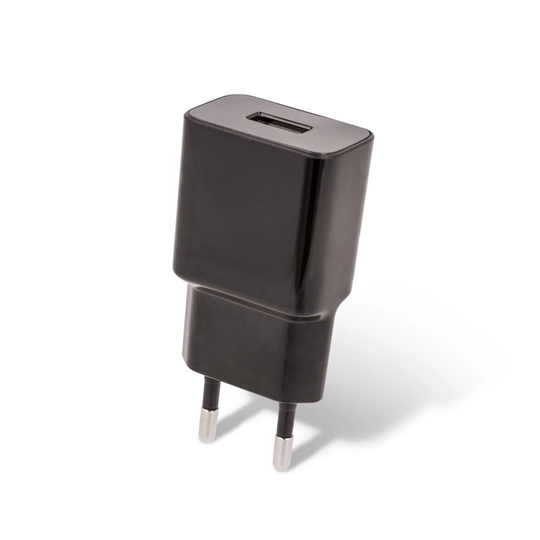 Setty USB Väggladdare 2.4A, micro-USB kabel 1m, Svart