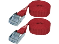 LAS 10321 Spännband LC-surrning (individuell/direkt)=62 daN (L x B) 2,5 m x 25 mm Spännlås