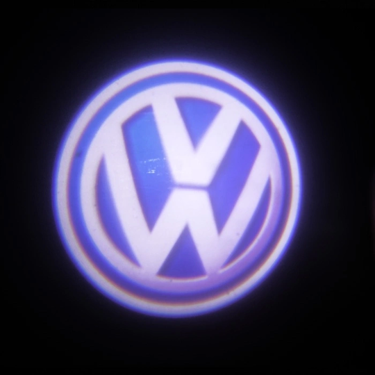 LED Dörrbelysning, VW logga