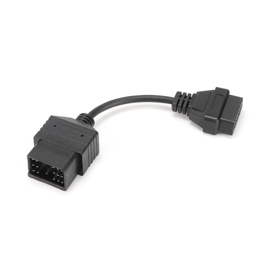 17 pin till 16 pin OBD2 för Toyota