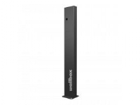 Wallbox Piedestal Eiffel PLP1, Container, Svart, Metall, Utomhus, Wallbox Copper SB, 1 st