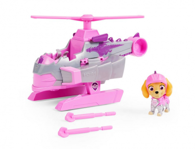PAW Patrol räddnings riddare deluxe bil med Skye Figur