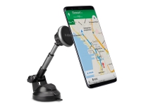 SBS TESUPMAGEXT, Mobiltelefon/Smartphone, Passiv hållare, Bil, Sort, Sølv