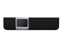 Optapad Extended - Styrplatta - ergonomisk - optisk - 8 knappar - kabelansluten - USB - svart, silver
